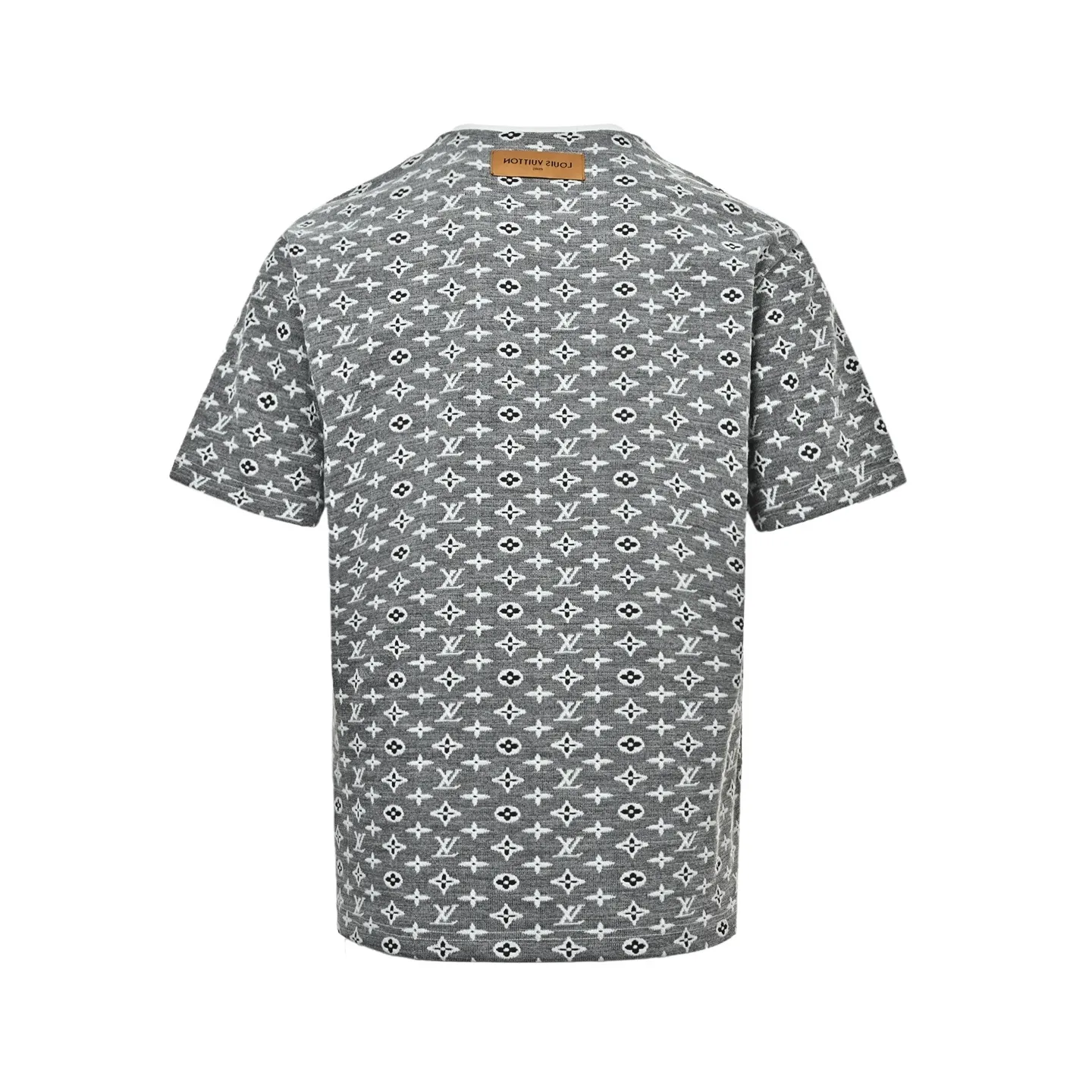 Louis Vuitton/Louis Vuitton 26ss all-over presbyopia jacquard short sleeves